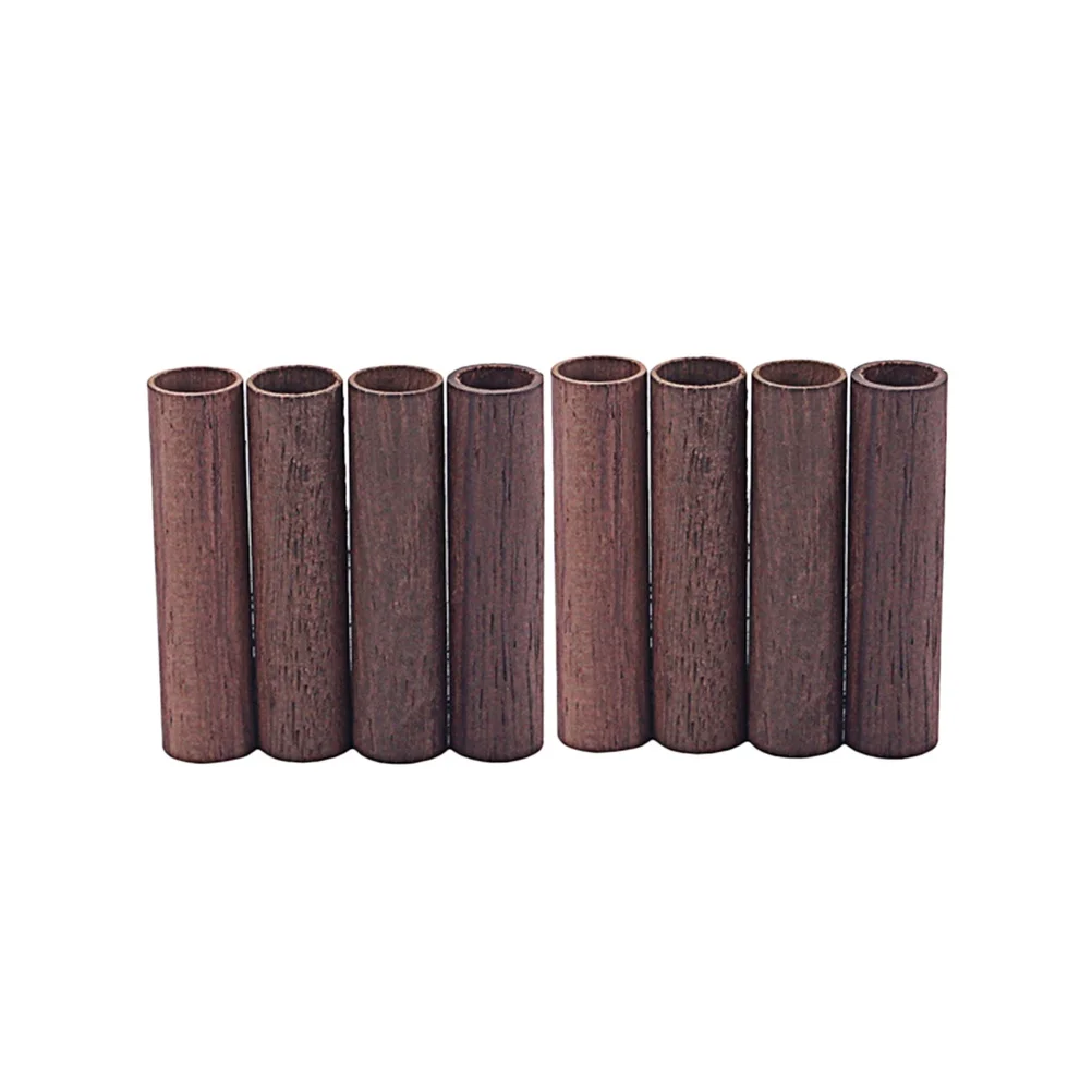

8pcs Rosewood Pickup Slugs Metal Pole Rods For Electric Guitar Replacement Truss Rod Cover Humbucker Slugs Corrosion Resistant