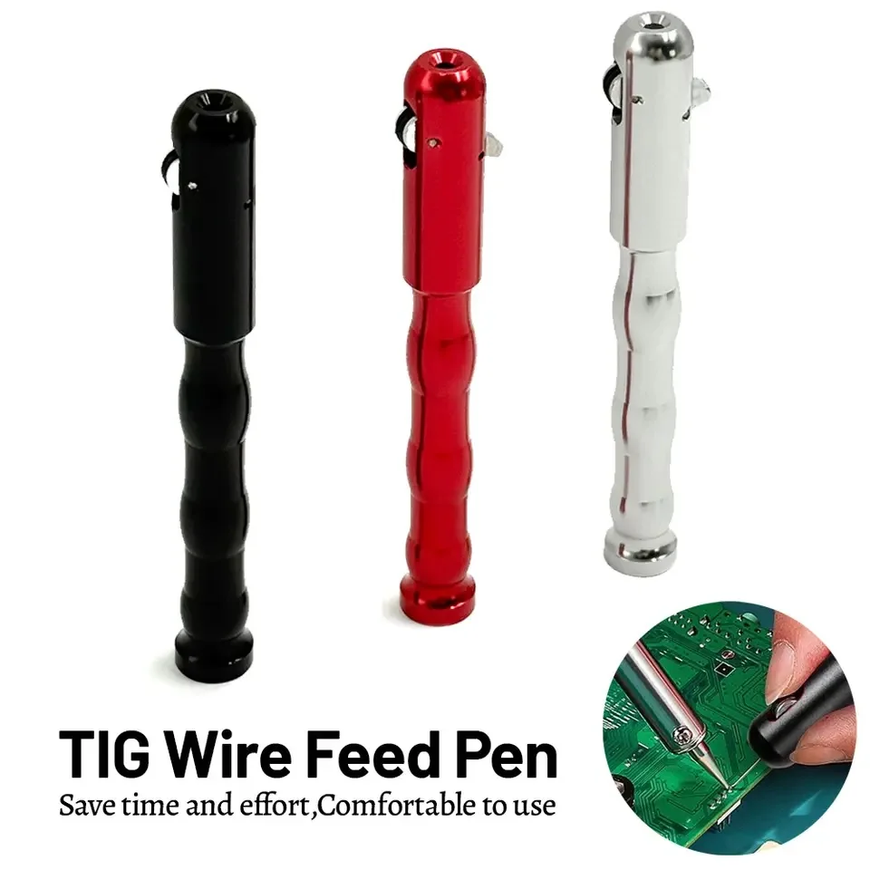 

Ручной алюминиевый сплав TIG Wire Feed Pen Feeder Tig Сварочная проволока Ручка Наполнитель Feed Stick Держатель стержня Металлический инструмент Сварочные аксессуары