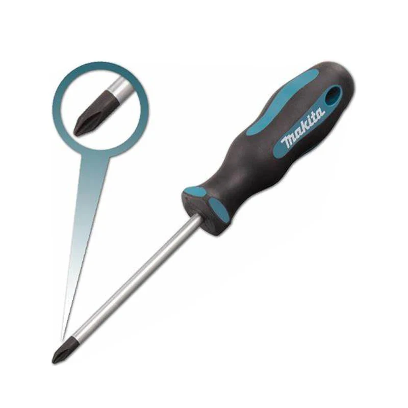 Makita Screw Driver PH2 Slotted Industrial Grade Hand Tool Series Magnetic Head Screwdriver B-66036 B-66070 B-65919 B-66139