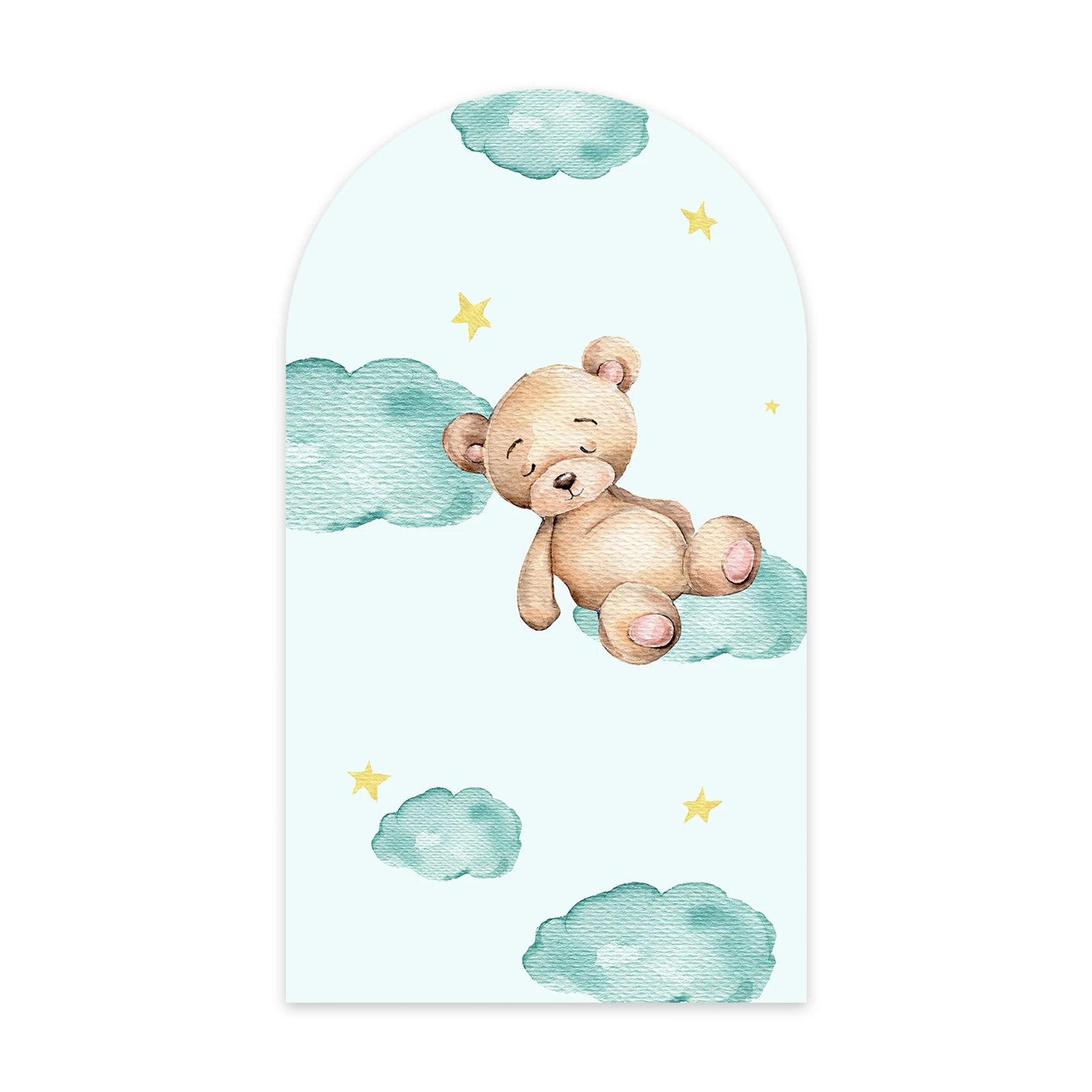 أغطية خلفية لقوس البالون الساخن ، قماش مطاطي ، مرن وقابل للغسل ، ديكور حفلة عيد الميلاد ، أغطية ثنائية الطبقة