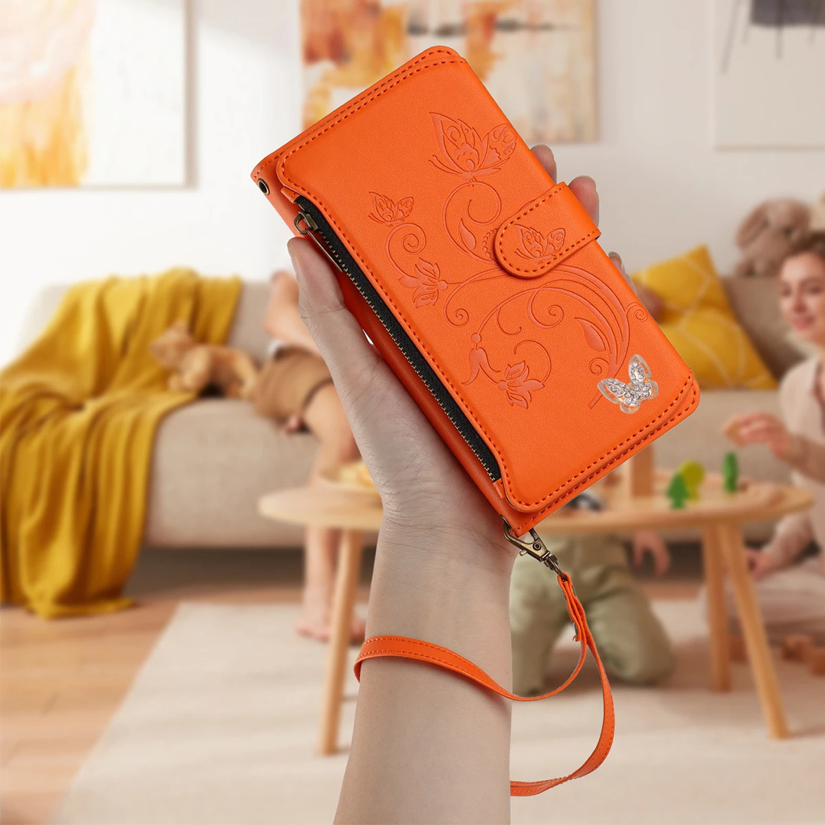 Flower Vine Leather…