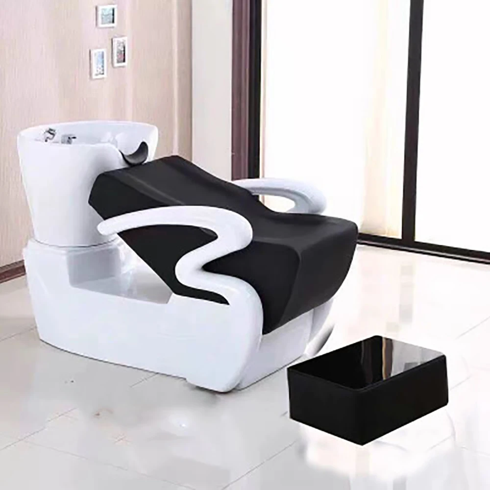 

Simple Fashion Hair Shampoo Bed Luxury Modern Lounge Ergonomic Shampoo Bed Trendy Portable Cadeira De Barbearia Furniture