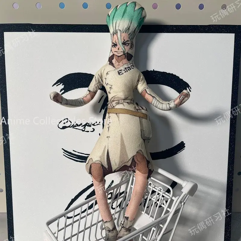 Anime Dr.STONE Ishigami Senkuu Amber Ruri Abstract Doll Built-in Skeleton Figure Collectible Anime Game Model