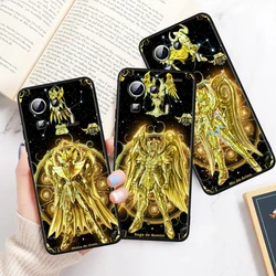 Saint Seiya 12 Constellations For Xiaomi Mi 14 13T 13 12T 12 11T 11i 11 10T 10 Pro Lite Ultra 5G Black Funda Phone Case