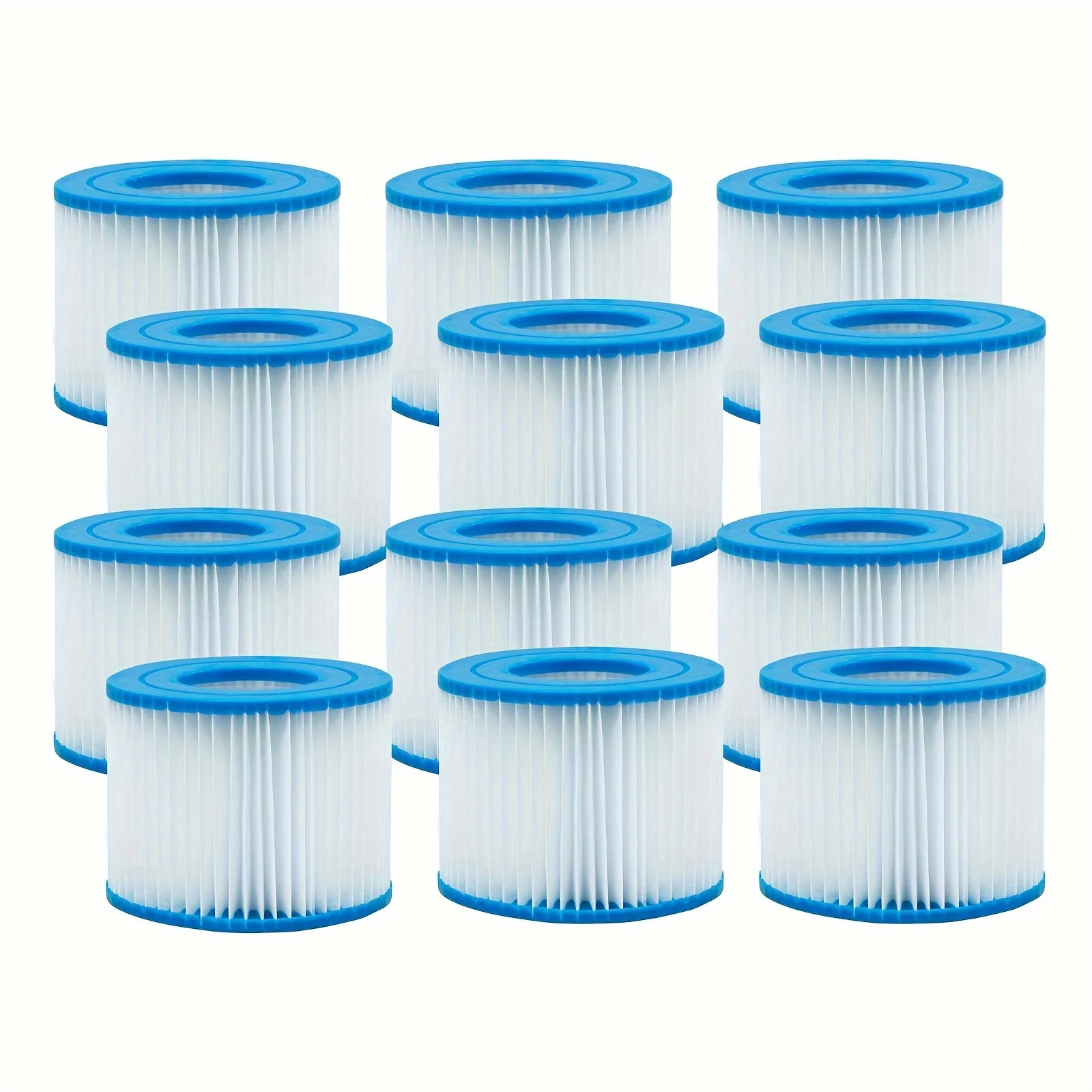 Cartucho de filtro tipo VI para filtro de piscina de repuesto Bestway para cartucho de filtro Flowclear tamaño VI Lay-Z-Spa para Intex