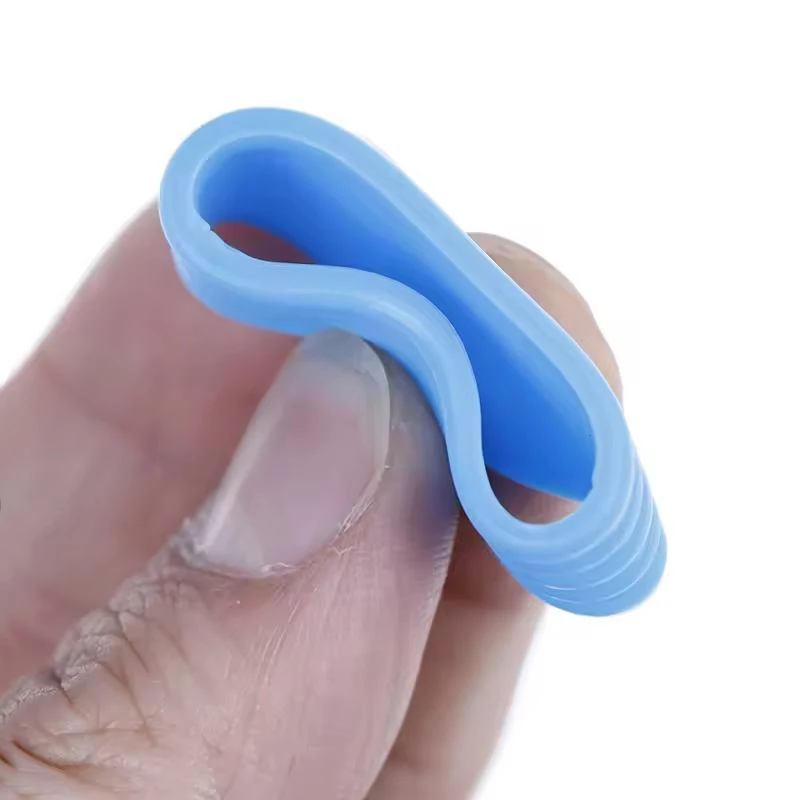 Durable Silicone Racket Grip Ring Non Slip Overgrip Stopper Band Fix Hand Grip For Tennis Badminton Squash Racquet Handle Parts