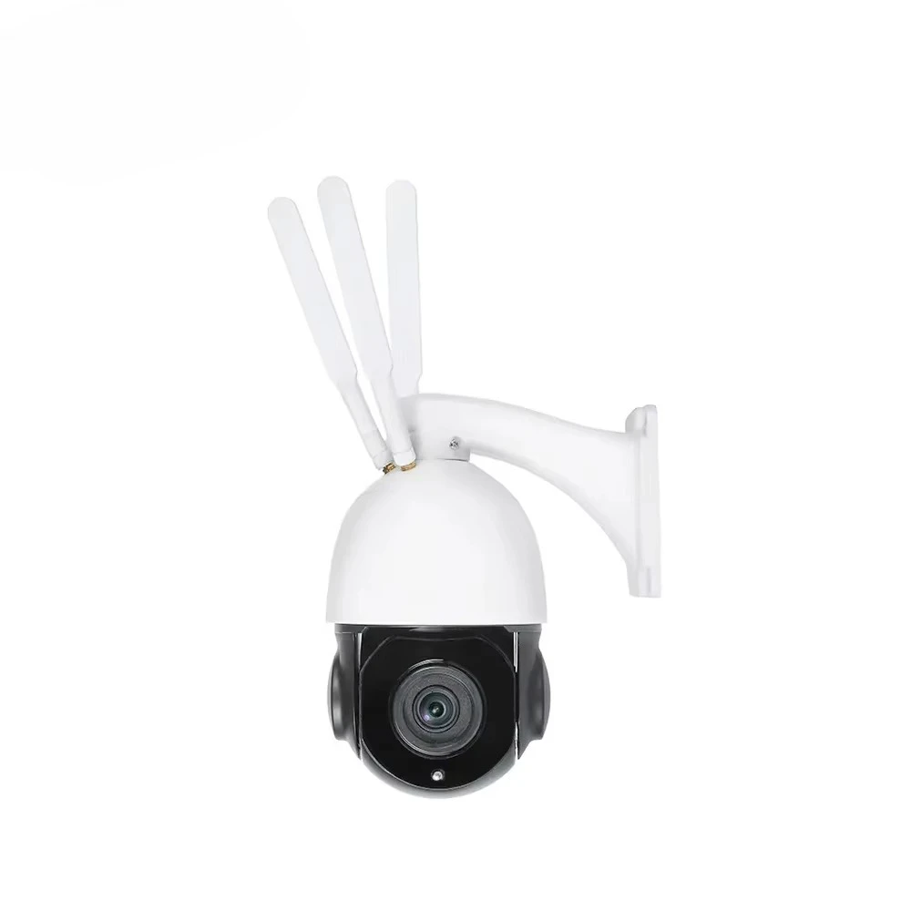 5MP 8MP 20X Optical Zoom Outdoor Wireless Surveillance Camera 4G Sim Card Lte Cctv Security Solar Power PTZ Camera