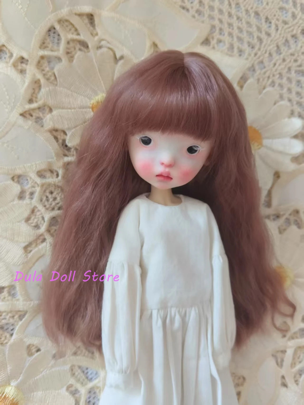 

Dula Doll Wigs for Landoudou Landazz Mohair hair 16cm head circumstance