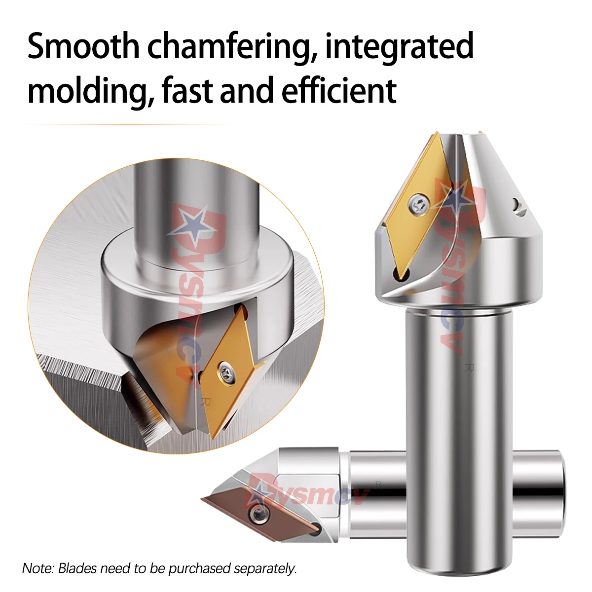 XCET170404/310404 CNC Chamfering Inserts ECC17005R-60°-C25 ECC31005R-15°-C20 ECC Series Long Blade Type Chamfering Tool Holders