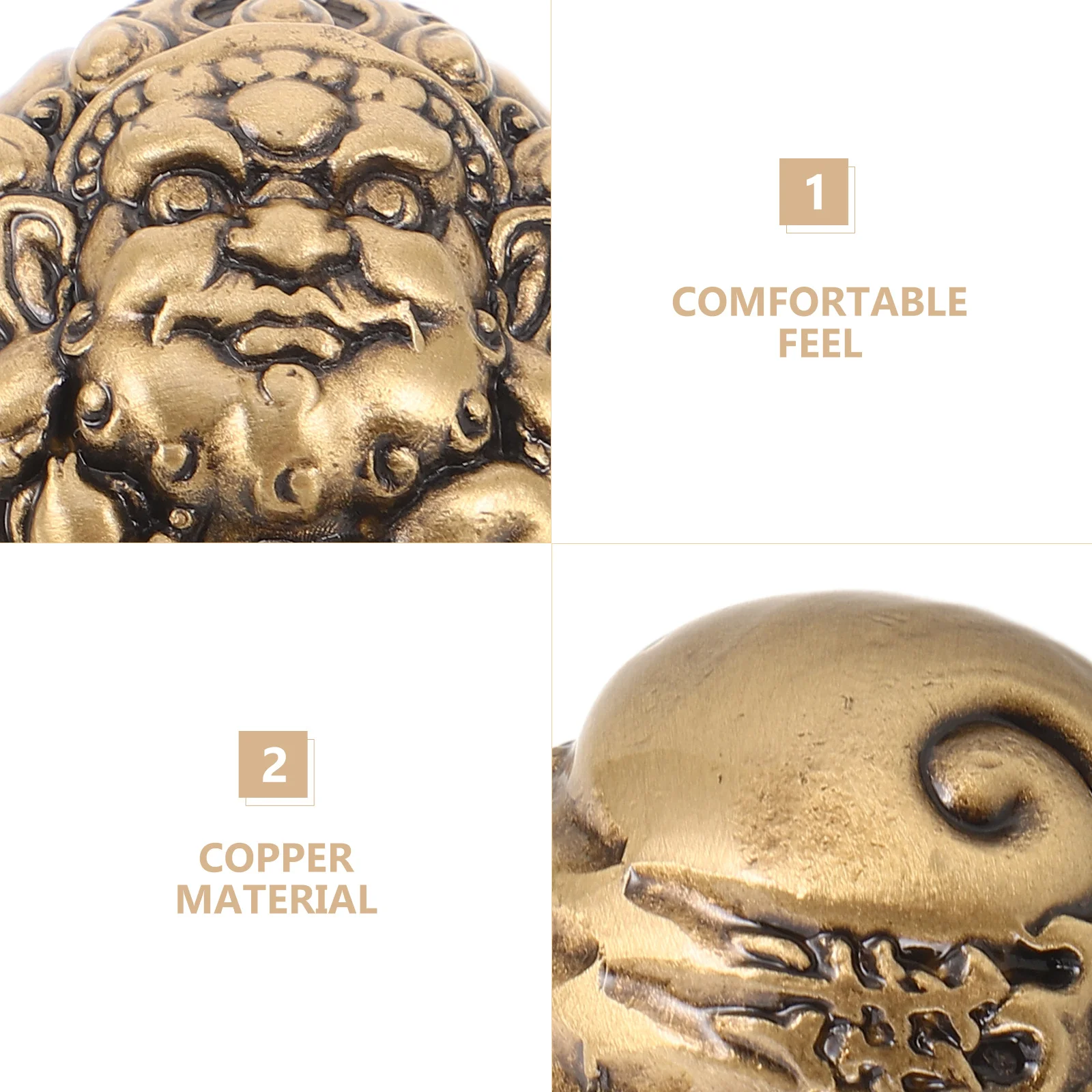 1 زوج قبضة اليد الكرة مجموعة الدقة وضعت النحاس اليد ممارسة تدليك كرات لمرونة الإصبع وتحسين الدورة الدموية