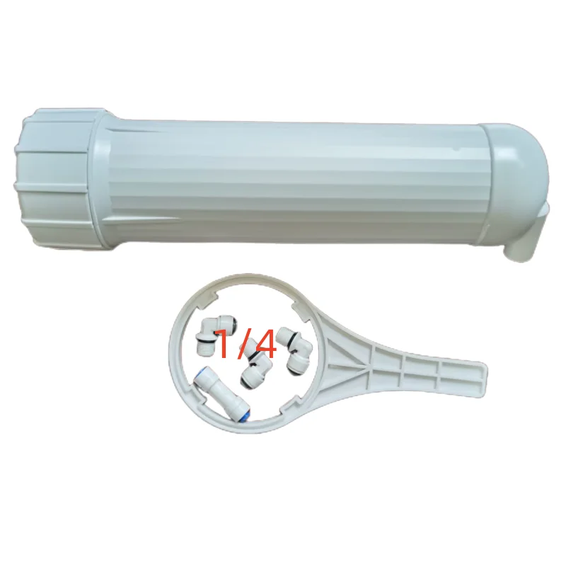 NSF 3013-400/600/800 GPD RO membrane reverse osmosis water filter housing 1/4 quick connection kitchen water purifier parts