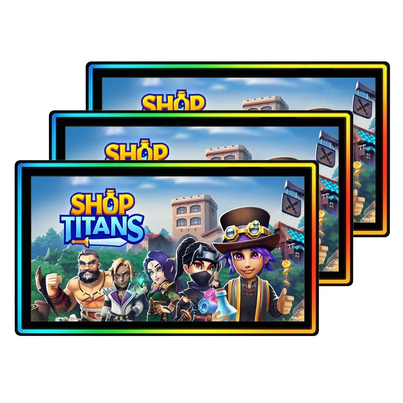 Waterproof Flat 27" LED Light 3M USB/RS232 Touch Screen Monitor For POS/WMS/IGS/American Roulette/Bally Game Machine Use