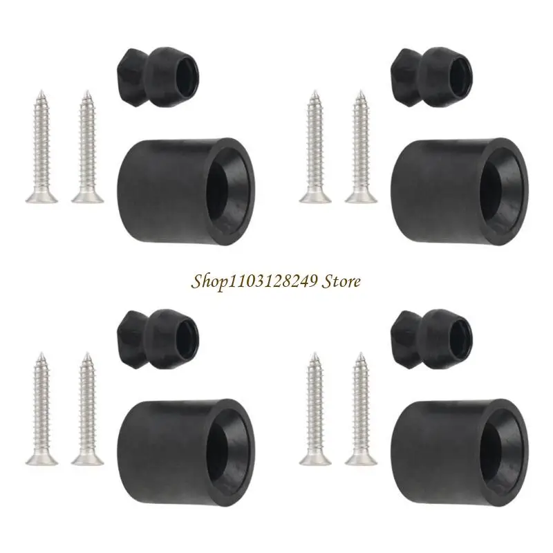 N5KD 4pcs Trailer Door Holder set Bumper Holder for Stable Hold & Easy Installation