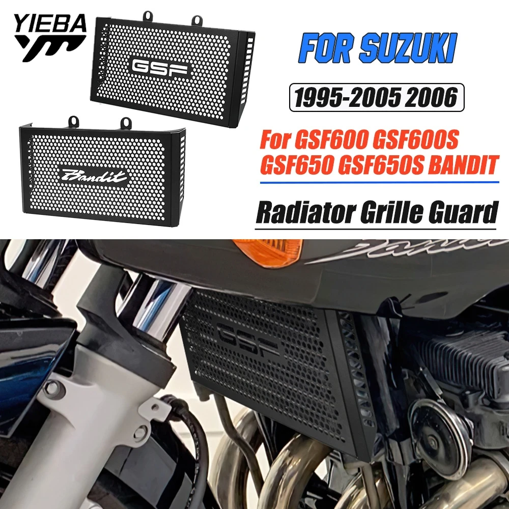 

Motocycle Radiator Grille Cover Water Tank Guard Protection FOR SUZUKI GSF600 GSF600S GSF650 GSF650S BANDIT 1995-2004 2005 2006