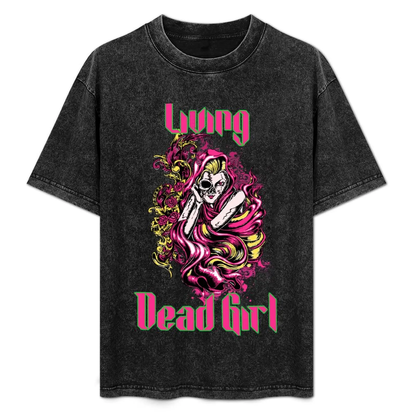 

Living Dead Girl Zombie Shirt T-Shirt funny gifts graphic tee shirt tops designer t shirt men