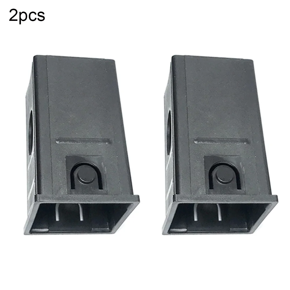 Square Tube Inserts 60mm to 50mm Sleeve Converter 2pcs for Fitness Equipment Quick Installation and Construction