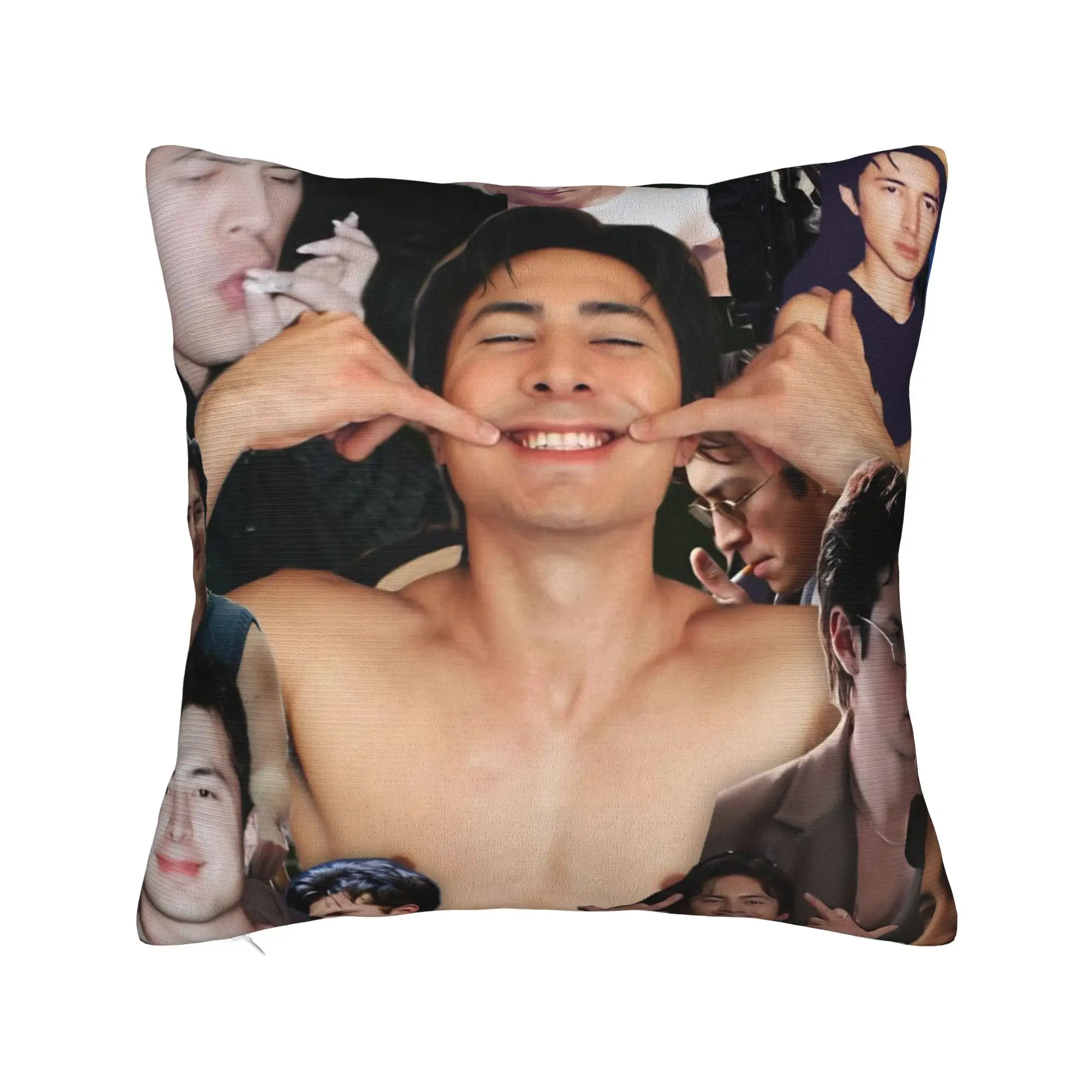 Hudson Williams Pillowcase Printed Fabric Cushion Cover Decor  Throw Pillow Case Cover Home Dropshipping 40X40cm
