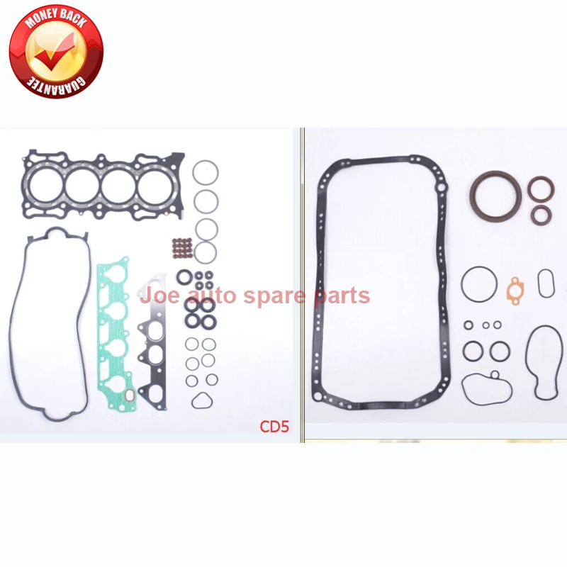 F22B1 CD5 Engine Full gasket set kit for HONDA Accord V MK VI (CC CD CE CF) 2.2L 2.2 Vti 2156CC 91-97 212688 50142500