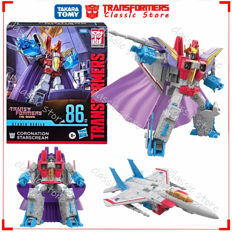 

In Stock Classic Transformers Toys Studio Series Leader Class SS-86-12 Coronation Starscream Cybertron Autobots Action Figures