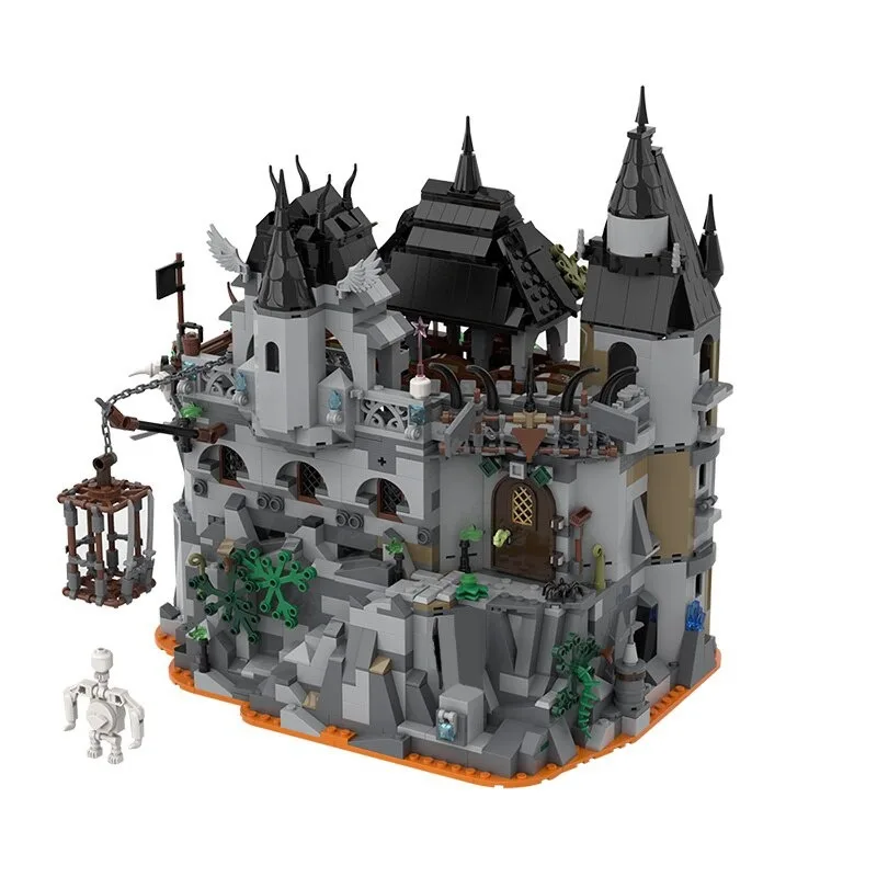 Games Lava Bastion Castle Model Building Blocks House Architecture Modular Bricks Educational Collection Toys for Children Gifts