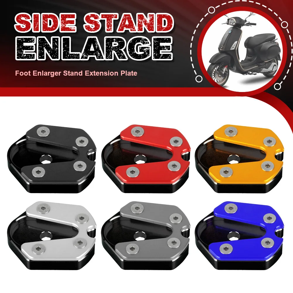 

FOR PRIMAVERA ELETTRICA SPRINT LX LVX,S Sprint Primavera LX LXV S Accessories Side Stand Enlarger Kickstand Enlarge Plate Pad