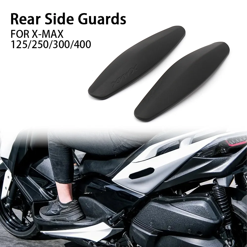 

New For Yamaha XMAX 125 X-MAX 125 X-MAX 250 X-MAX 300 X-MAX 400 Anti Scratch Sticker Black Side Protective Strips Moldings