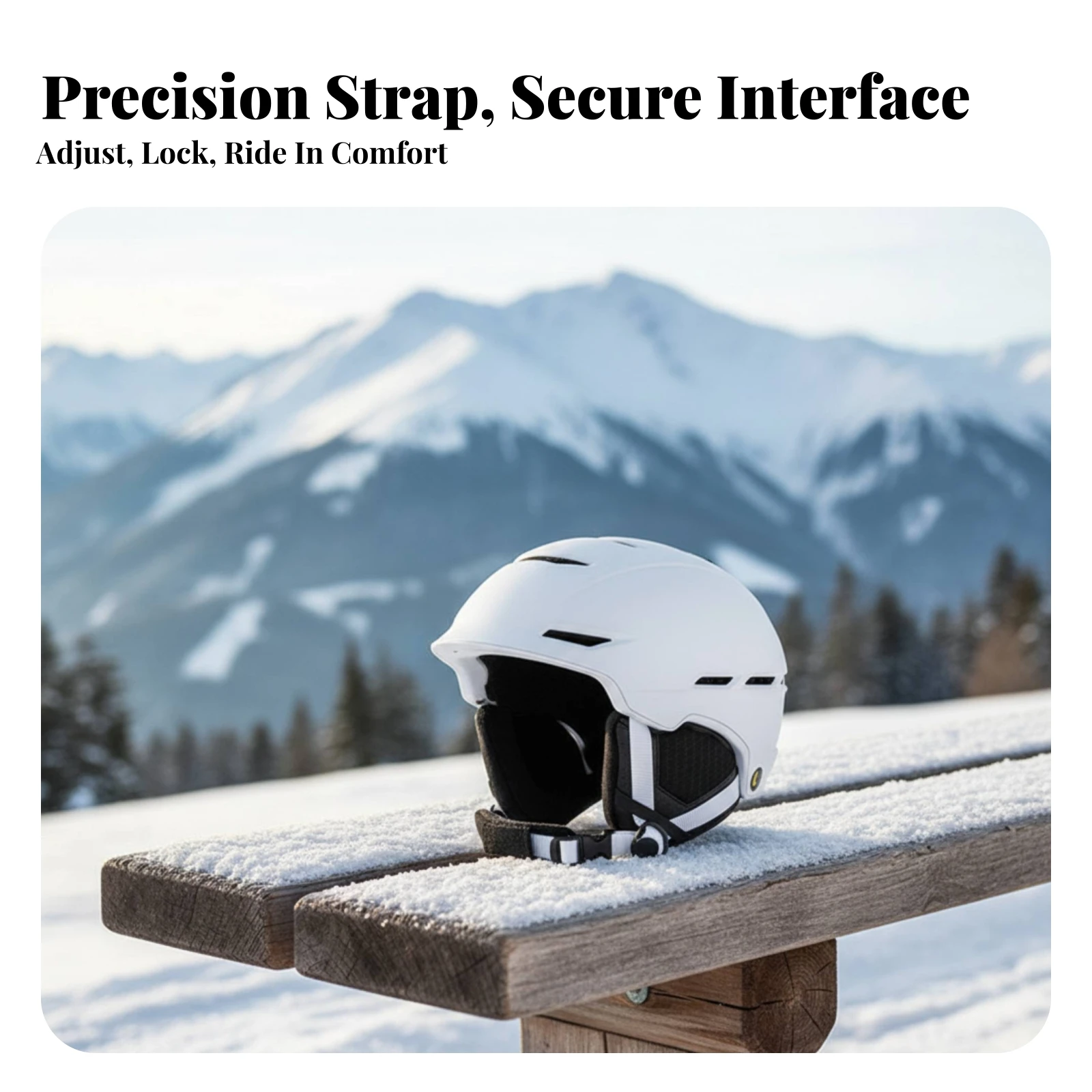 Ski Helmet with Adjustable Vents Shock-Absorbing in-Mold Ski Helmet Ventilated Comfortable for Skiers, Skiing, Snowboarding