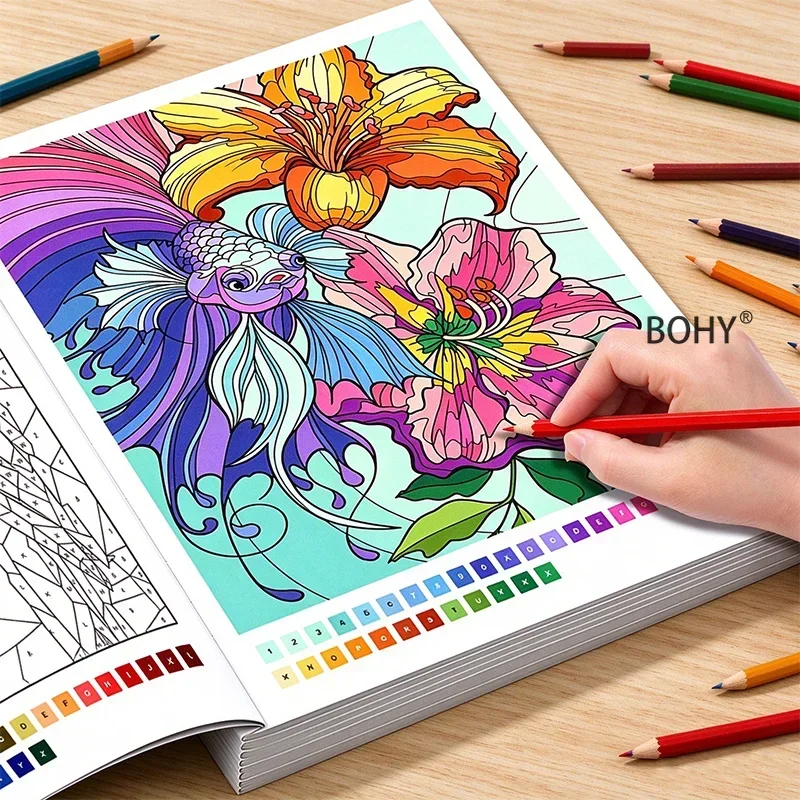 1 Digital Coloring Book 32 Pages Include Exquisite Line Drawings Such As Field Rabbits/chipmunks/cherry Blossom Butterflies, Etc