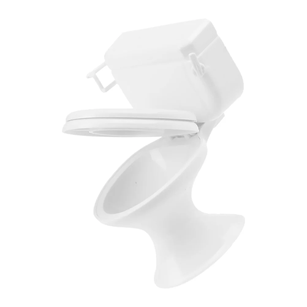 Miniature Commode Model Toy Toilet Furniture for Dollhouse Washing Machine Plastic