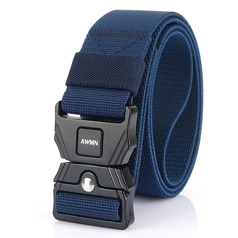 2022 Special Forces Tactical Pants Belt Aluminum Alloy Nylon Outdoor Canvas  Military 