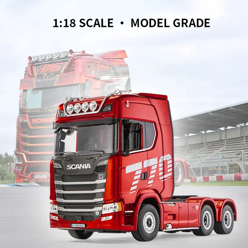 

Huina 1501 1/18 Полуприцеп Грузовик Прицеп Материал из сплава 19-канальный полномасштабный контроль Высококачественная имитация настоящего звука автомобиля