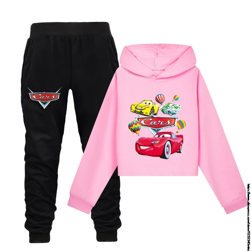 Hot Cars Boys Clothing Set Spring Autumn Fashion Hoodies Sweatshirt Looes Hooded T-Shirt Suit Child Toddler Teens Girls Clothes