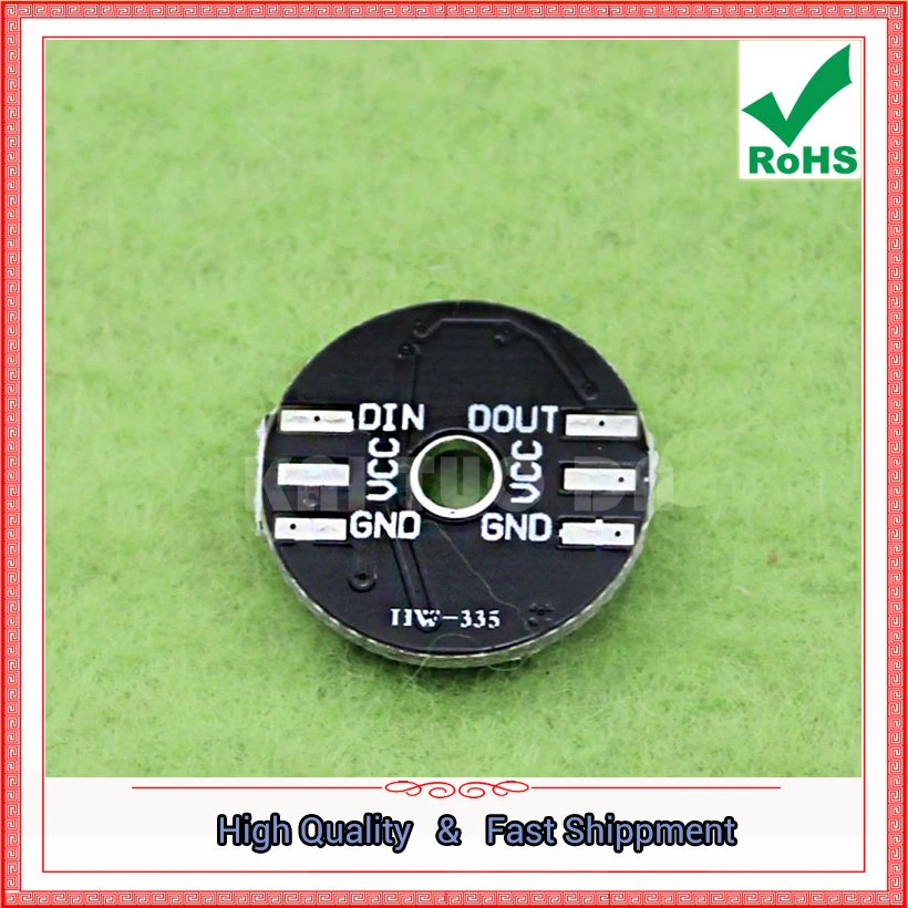 WS2812-3 Bit WS2812 RGB LED Full Color Drive Lantern Round Intelligent Development Board Module (C5B6