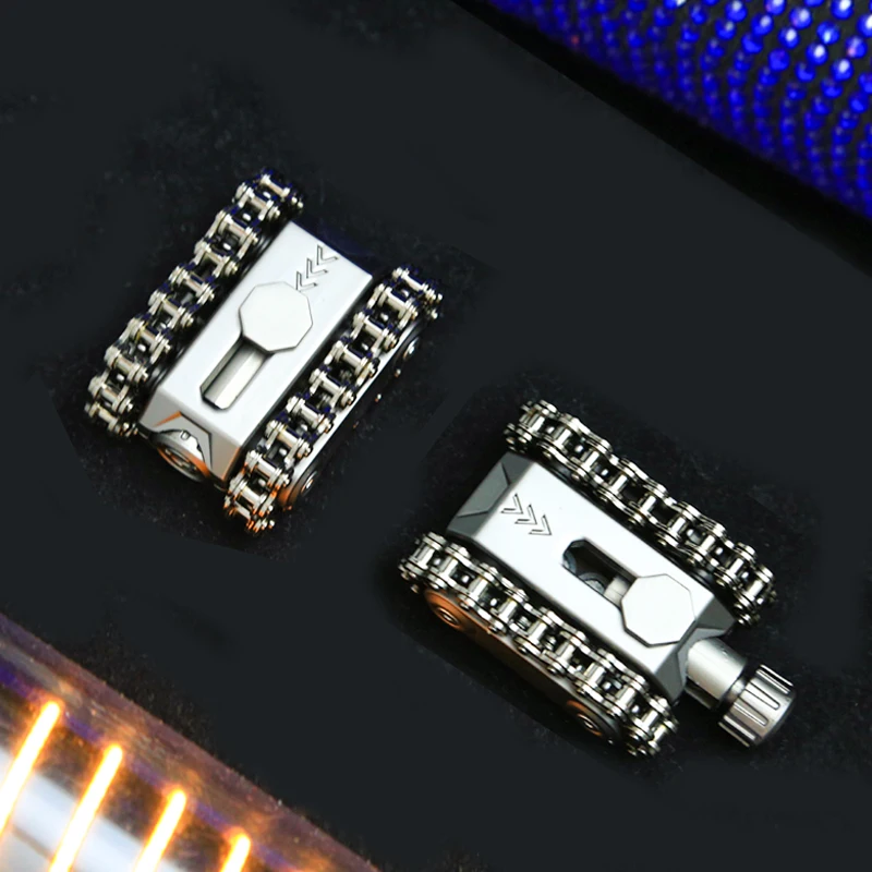 斬新なタンクローラーフィジェットトイ 磁気プッシュEDCフィジェットトイ 大人用メタルストレス解消トイ ADHD不安解消トイ デスクトイギフト