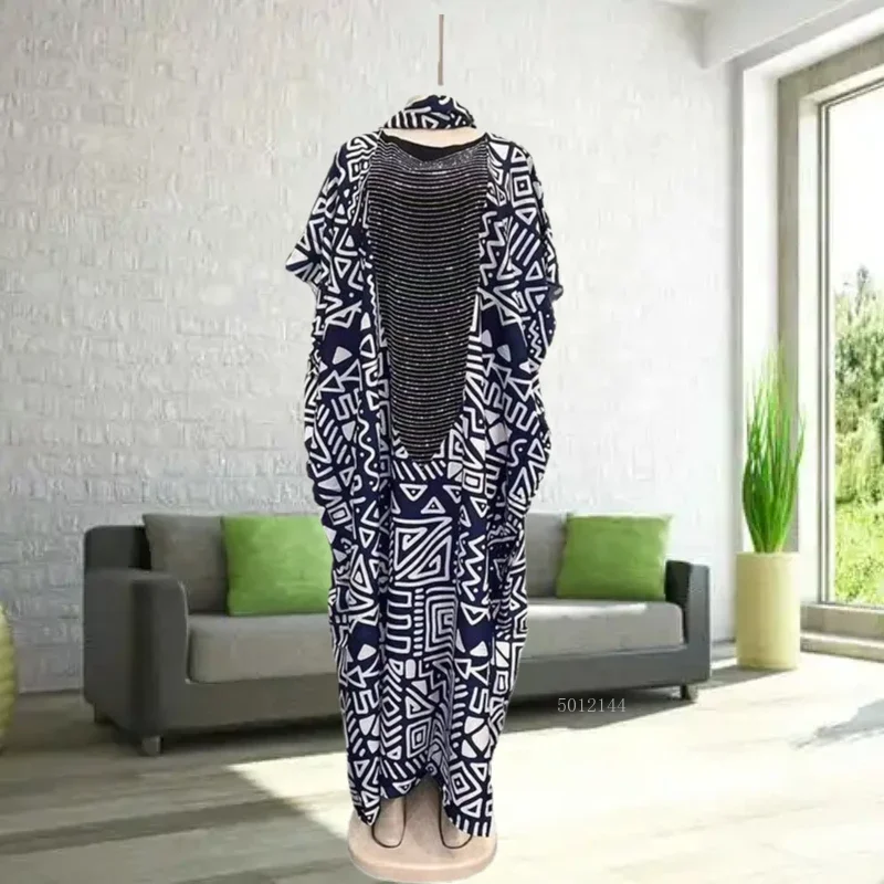 

Халат-кимоно больших размеров 2025 для женщин, элегантный банный халат из искусственного шелка, широкий вырез, длинный рукав, ромбовидный принт, накидка в стиле бохо, индивидуальный заказ