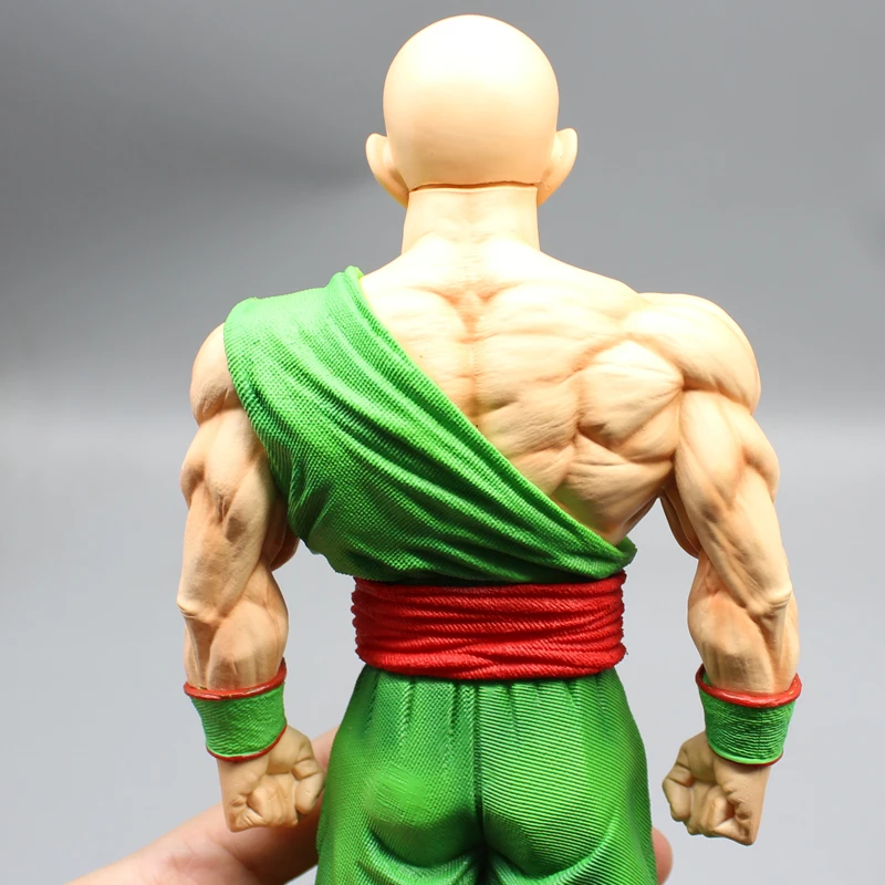 Dragon Ball Anime Action Figure, Chaoz, Tien Shinhan, Gk Modelo PVC, Coleção Estátua, Ornamento, Presente de Férias Infantil, Novo