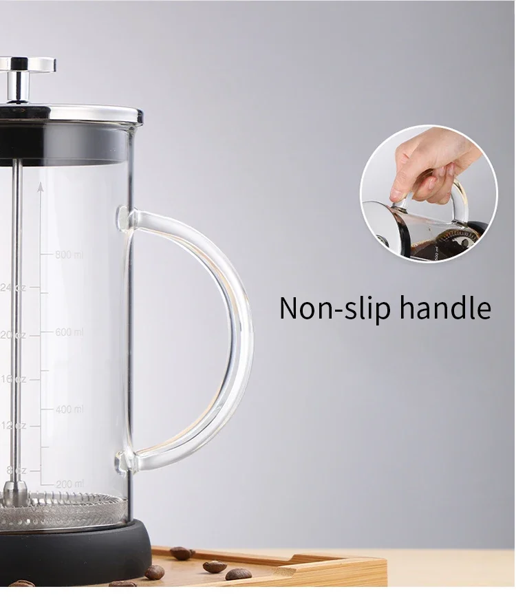 Hot Sale Best Quality Multi-Functional Automatic Espresso Coffee Machine Kitchen Accessories Espresso Coffee Maker French Press