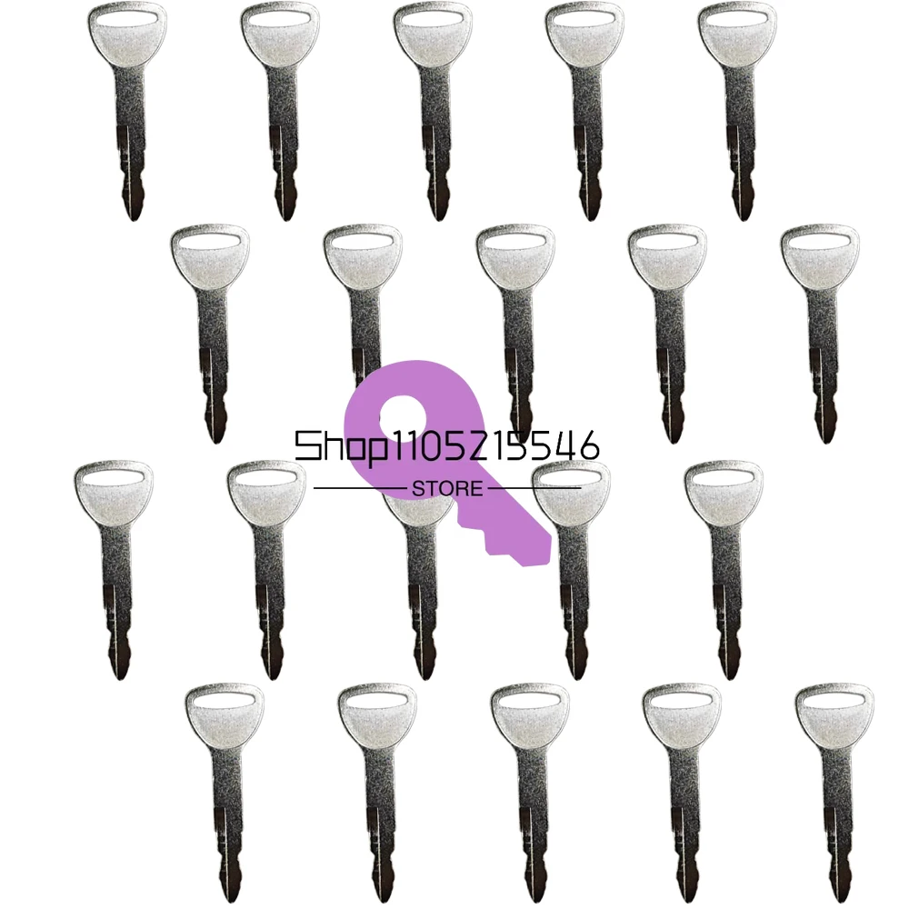 20/10/5/1pcs New Toynew Key A62597 57591-23330-71 Ignition Keys for Toyota Forklift New Model view 6