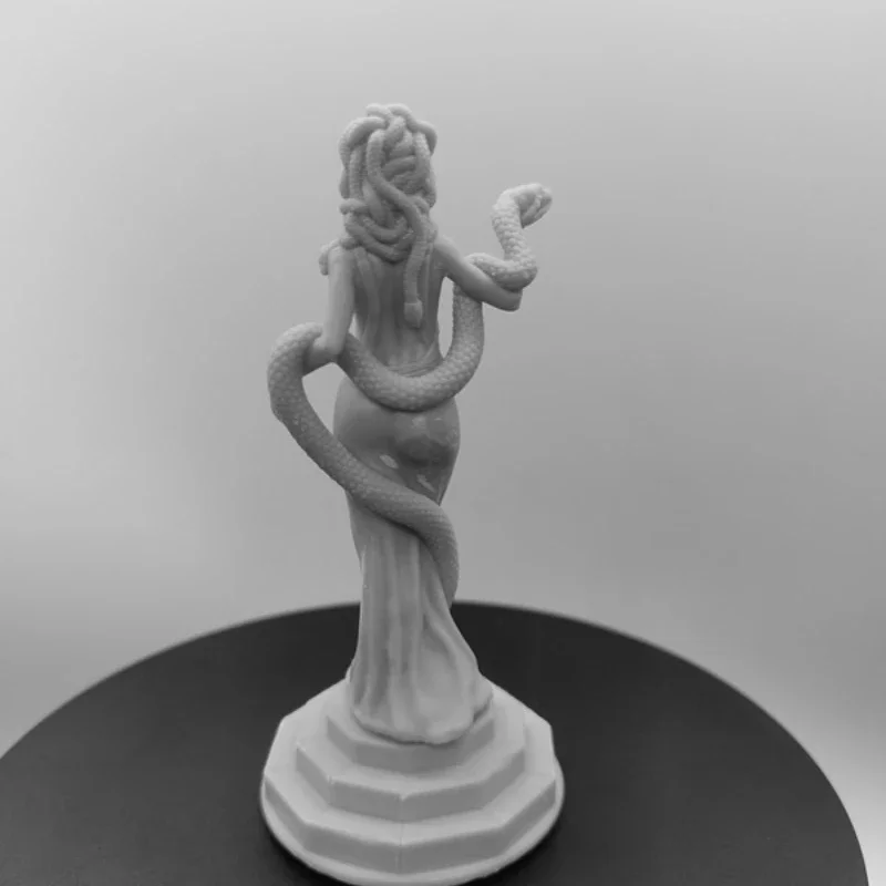 1/24 수지 그림 모델 키트 75mm 메두사 여왕 Diy 조립 모델 키트 조립되지 않은 디오라마 및 도색되지 않은 인형 취미 장난감