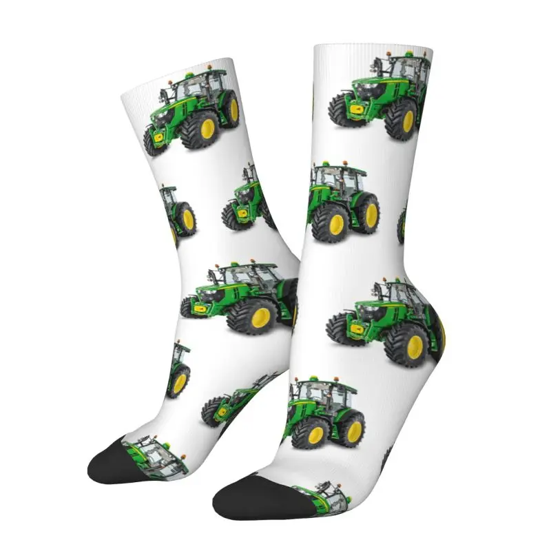 Tractor Men's Crew Socks Unisex Novelty Spring Summer Autumn Winter Dress Socks