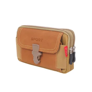 حقيبة حزام الهاتف المحمول للرجال ، حقيبة حافظة الهاتف ، حزمة حقيبة الخصر الصغيرة ، حزام تكتيكي ، حامل بطاقة حقيبة ظهر أعلى 6 مبيعات الهاتف الخليوي استخدام رودو العسكرية - No1