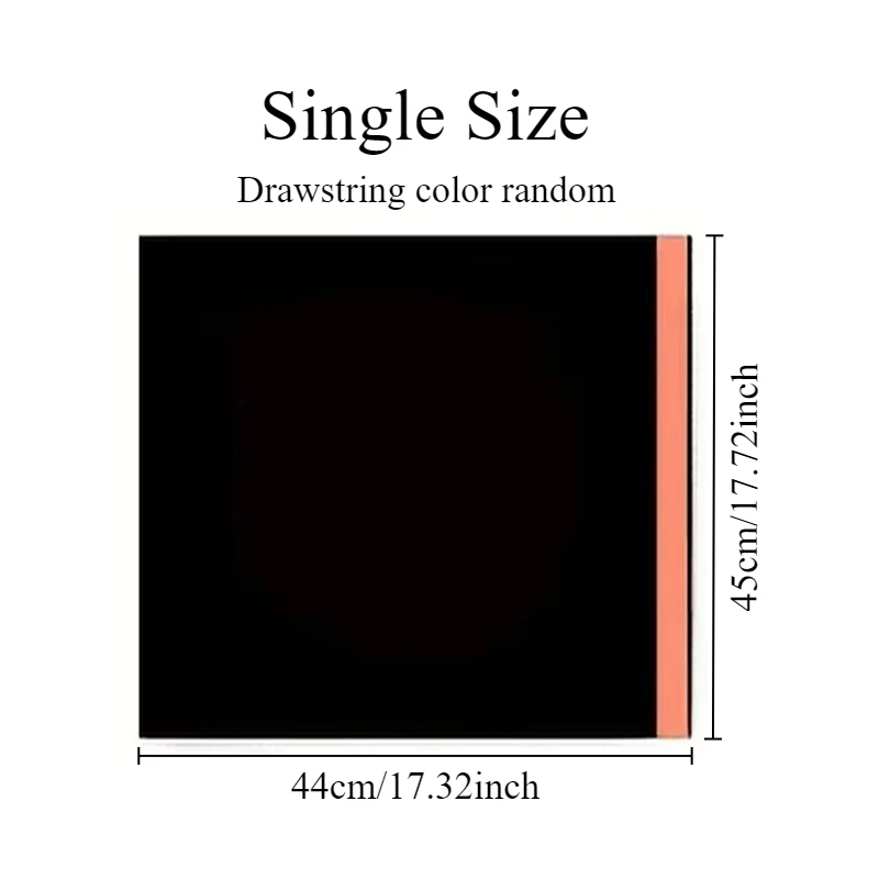 75/150PCS Black Trash Bags Disposable Thicken Drawstring Garbage Bags Kitchen Office Outdoor Cleaning Waterproof Oil Proof