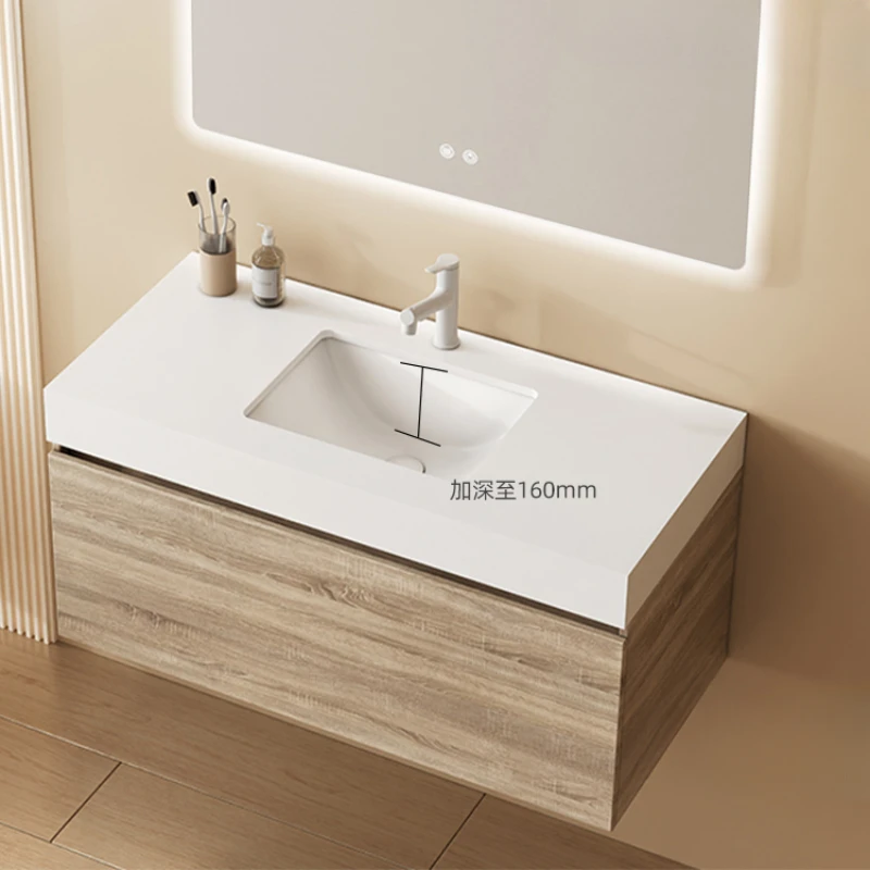 Smart bathroom cabinet combination toilet slate ceramic balcony