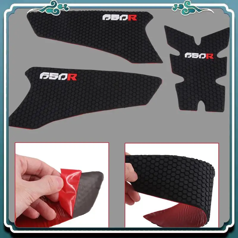 

Premium Tank Grip Pads For HONDA CBR650R CB650R 2019-2021 Protector Sticker Tank Traction Pad Side