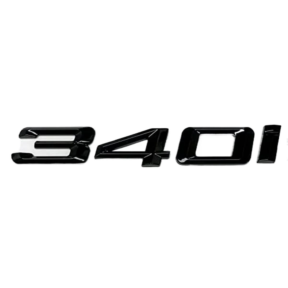 

340i Gloss Black Rear Trunk Emblem Badge for BMW 340i Decal Numbers Letters/