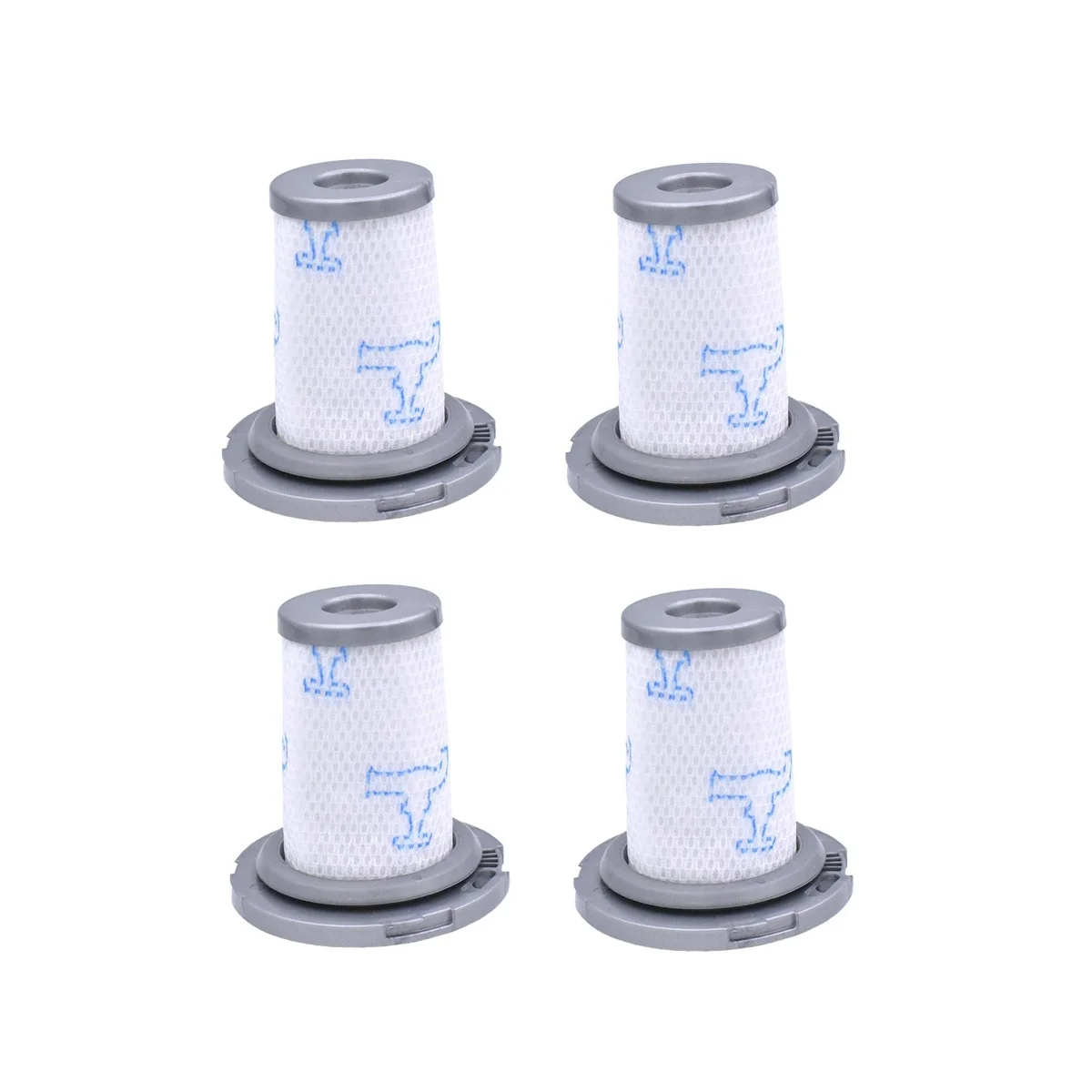 A06P-4PCS Washable HEPA Filter for Tefal XForce Flex 8.60 Rod Vacuum Cleaners RH96 RH9638 for Rowenta ZR009006 Filters