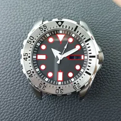 601 Case 44mm Men's Watches Steel Case Watch Parts For NH35 NH36 Movement/Dial Case Watch Accessories Sapphire Glass Watch Box