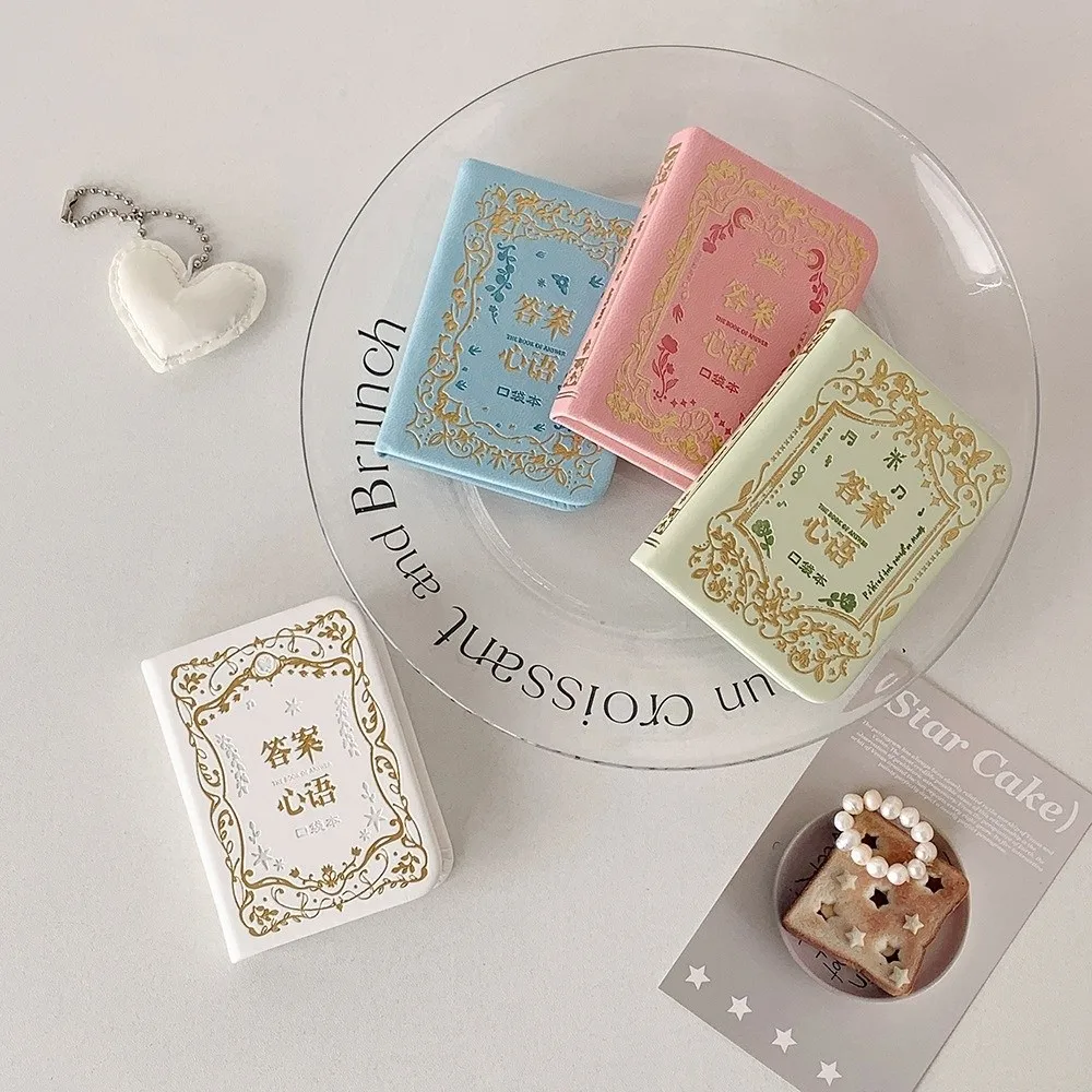 Nuovo libro di risposta Libro tascabile Notebook portatile colorato Mini libro di esercizi di parole Libro memo