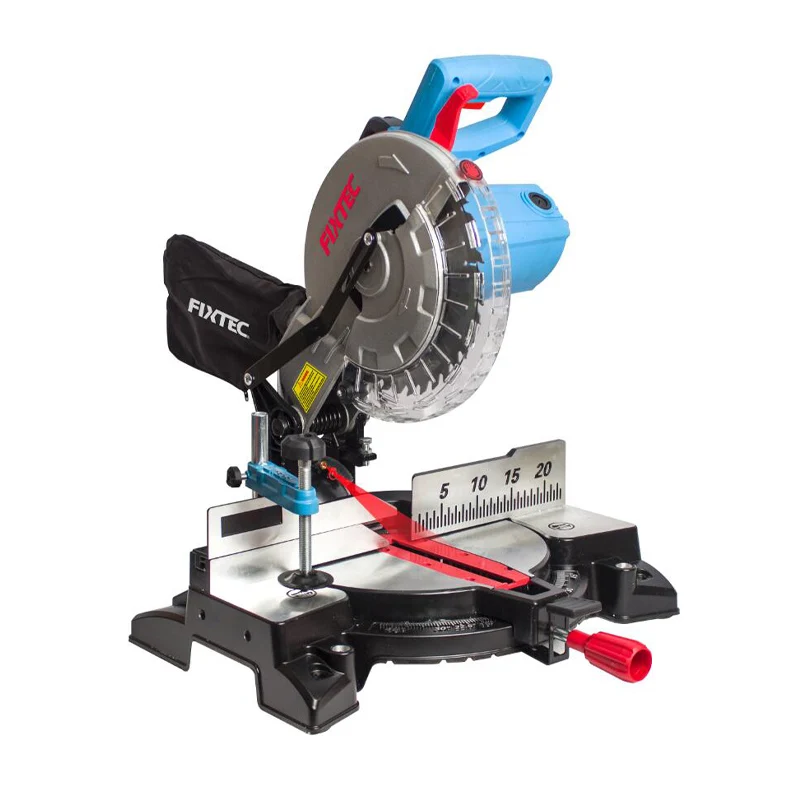 

FIXTEC Power Saws 2000W 255mm 5000rpm Aluminum Base Compound Sliding Mitre Saw Machine