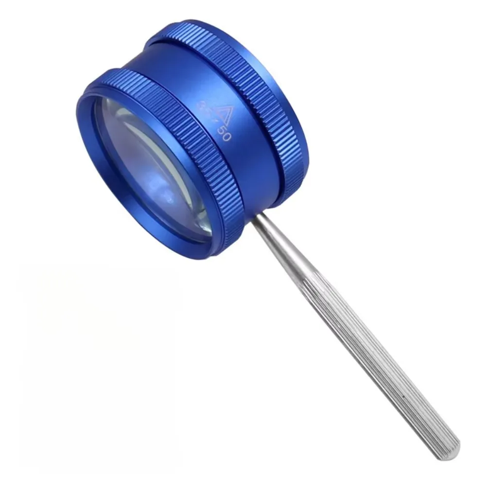 

Detachable Handle 35X Handheld Magnifier Double-Layer Small Magnifying Glass Easy To Carry Optical Magnifying Loupe Coins